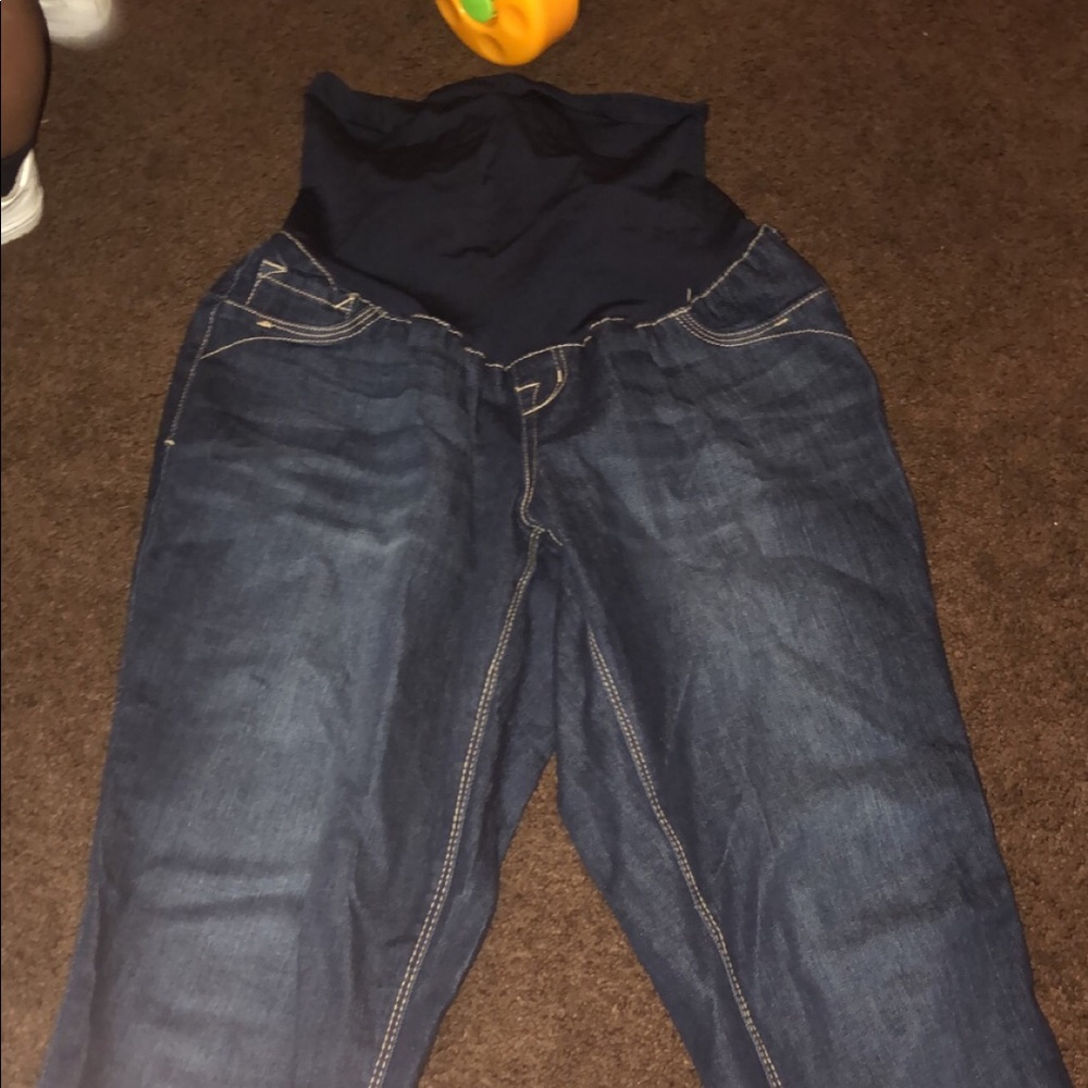 Maternity jeans.